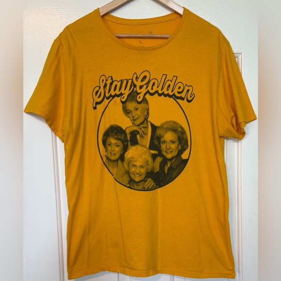 Golden Girls Other - 💅 Golden Girls Stay Golden Mustard Graphic Tee Size Large